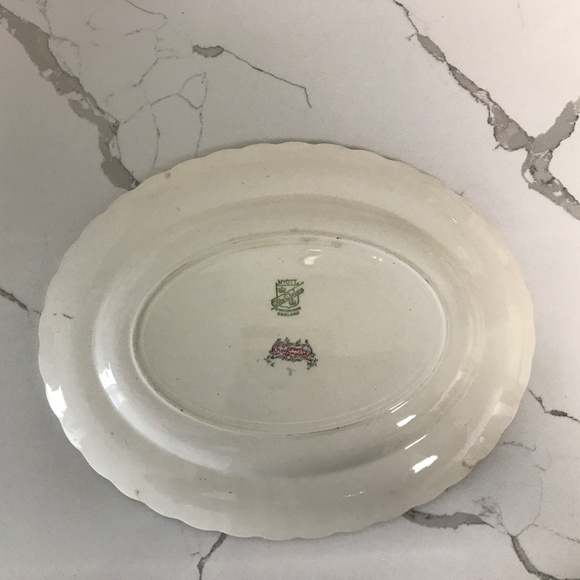 Vintage Rare Myott Staffordshire Olde Chelsea - Olde English Oval Platter - Picture 2 of 7